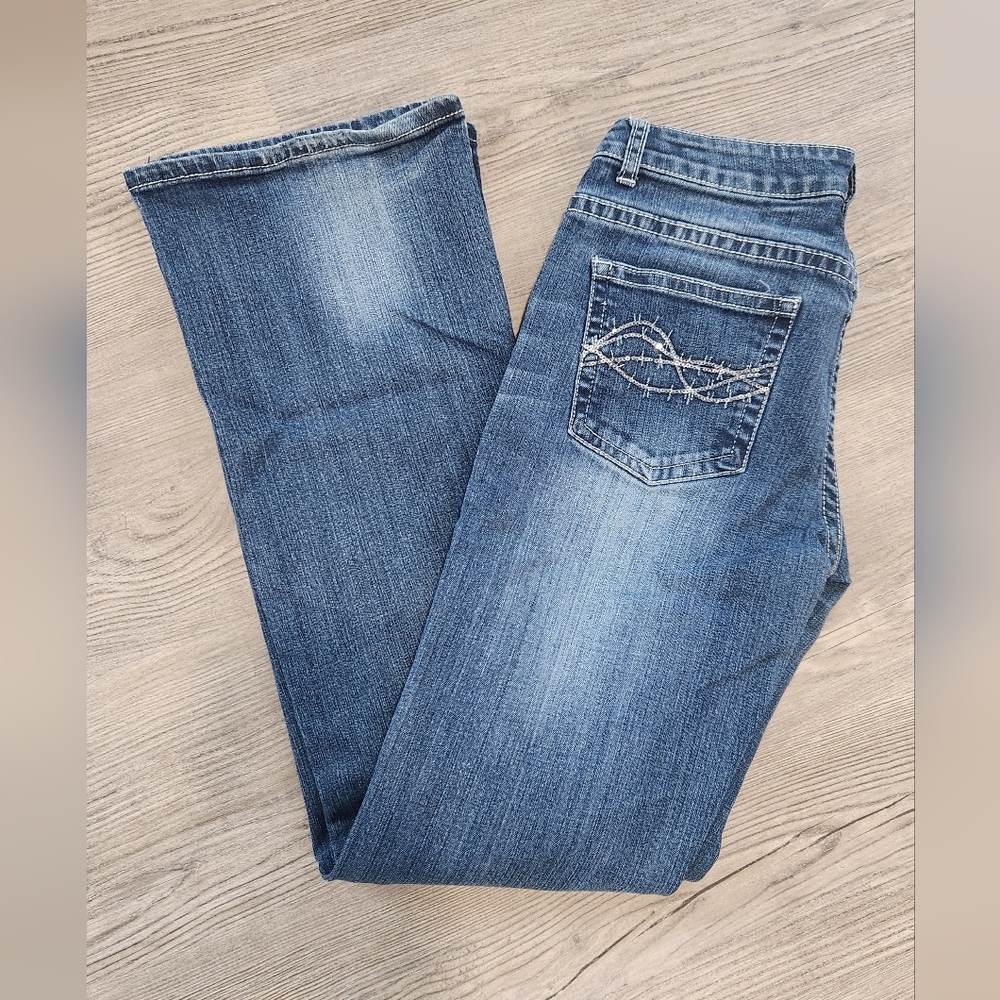 Cowgirl Tuff Women's Boot Cut Jeans - Blue